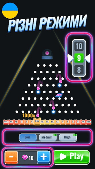 PLINKO x1000 Screenshot